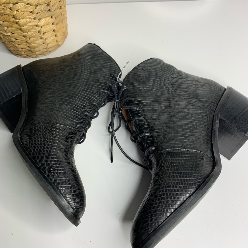 Jeffrey Campbell Talcott Lace-Up Ankle Boot - Picture 3 of 8